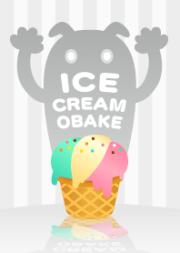 ICE CREAM OBAKE (White Skin version)