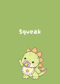 Baby Dinosaur01 moss green