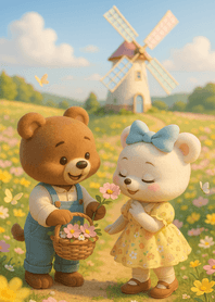 Windmill Meadow Flower Love