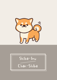 Chan-Shiba : beige brown