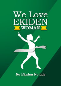 We Love Ekiden WOMAN (GREEN)