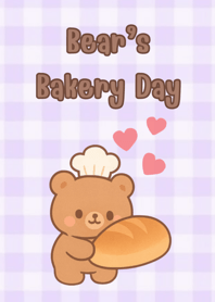 Bear & Bakery Day - Purple