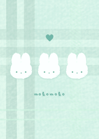 Rabbit Patch x Plaid  - E Green 01