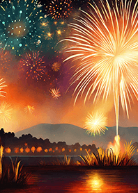 Beautiful Fireworks Theme#155