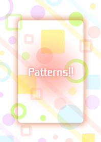 colorful patterns!!