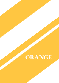 Simple Orange & White No.2