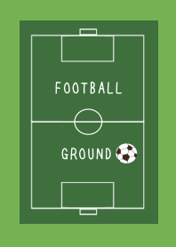 FOOTBALL GROUND/GREEN/YELLOW