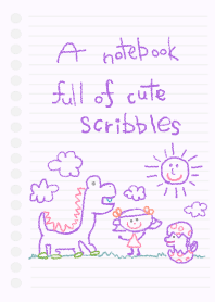 ノートにかわいい落書き 16