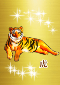 lucky gold Tiger 1234