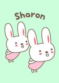 Cute rabbit theme for Sharon