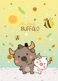 Buffalo Sunflower Bee Cute Sweet