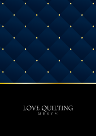 LOVE QUILTING -chic night blue- 2