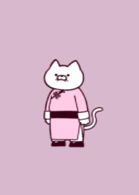 Kung fu cat.(dusty colors09)