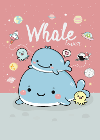 Whale lover on space.