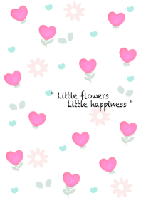 Purple heart flowers 21