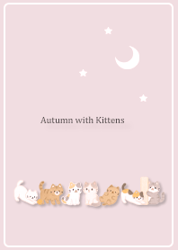 pink Autumn with Kittens 03_2