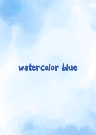 Watercolor blue 55