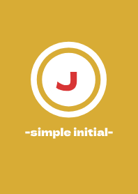 simple initial-J- THEME 1