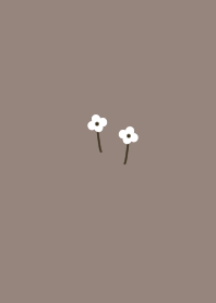 Greige. Flowers. Adult.