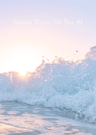 Sunset Water 391 Not AI