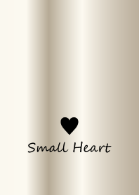 Small Heart *Champagne Gold 8*