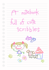 A notebook full of cute scribbles 7
