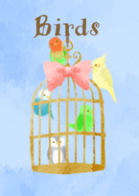 Colorful birds
