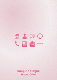 Simple Simple /WC/ pink!