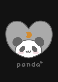Panda Moon [Black]
