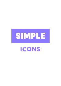 SIMPLE ICONS THEME 109