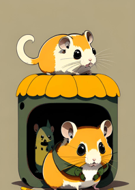 Halloween Hamster D27cC1