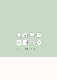 SIMPLE(beige green)V.415b