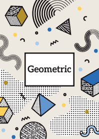 Geometric Desert Storm Grey