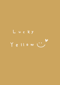 Lucky yellow and smile.