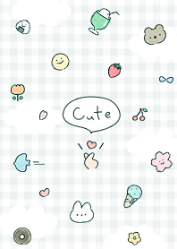 bluegreen Cute simple icon 06_2