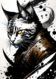 水墨猫武士 Ef2801