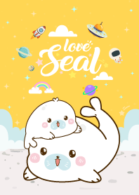 Cute Seal Lover Yellow