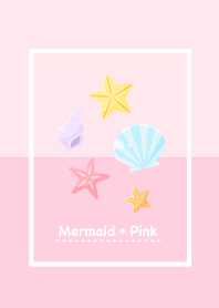 Mermaid Pink - Cute summer theme -