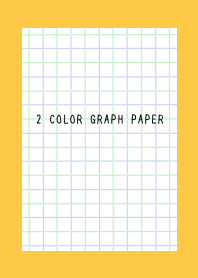2 COLOR GRAPH PAPER/GREEN&PURPLE/ORANGE