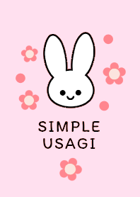SIMPLE USAGI -FLOWER- THEME 192
