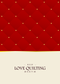 LOVE QUILTING - RED 26