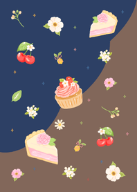 Sweetie Picnic | Brown & DeepBlue