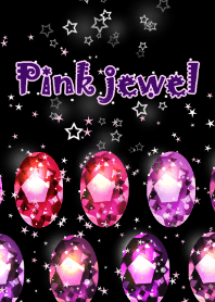 Pink jewels with starlight