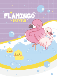 Flamingo Bathtub Violet