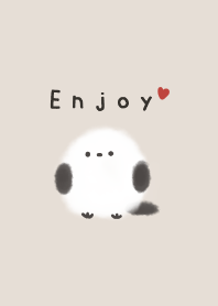 นมหางยาวธีมสีเบจ