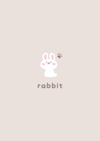 Rabbits2 Pad [beige]