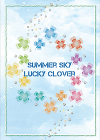 Summer Sky Lucky Clover*