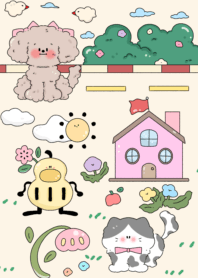 Dogs and ducks in the house4