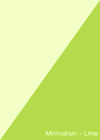 Minimalism - Lime