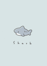 Shark (line&color) /light blue LB